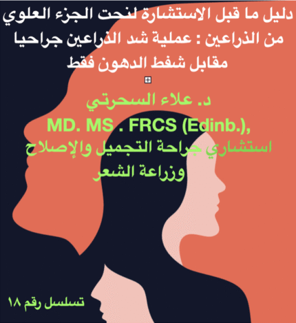 تشريح الذراع العلوي وتحديد شكله، شرح عملية شد الذراع