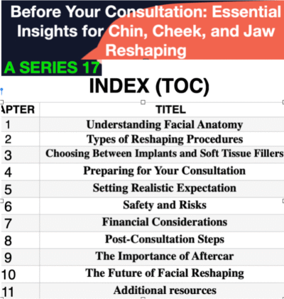chin, cheek, and jaw reshaping, facial anatomy basics - Image 2