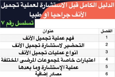 ⁦عملية تجميل الأنف⁩ - الصورة ⁦3⁩